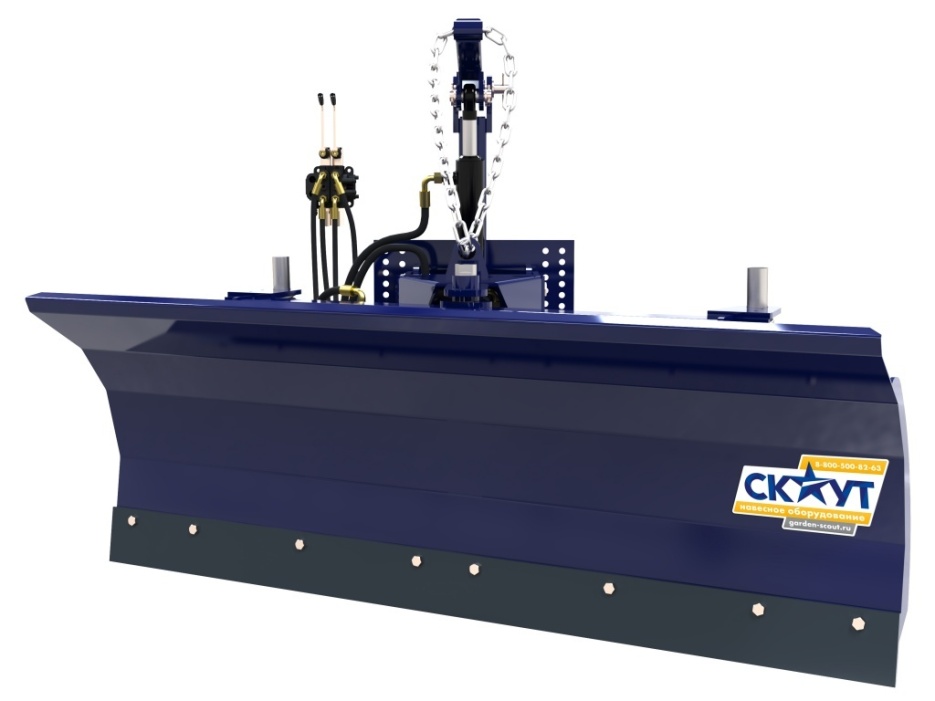 Отвал фронтальный снегоуборочный гидроповоротный СКАУТ TX-220 для TB-804С